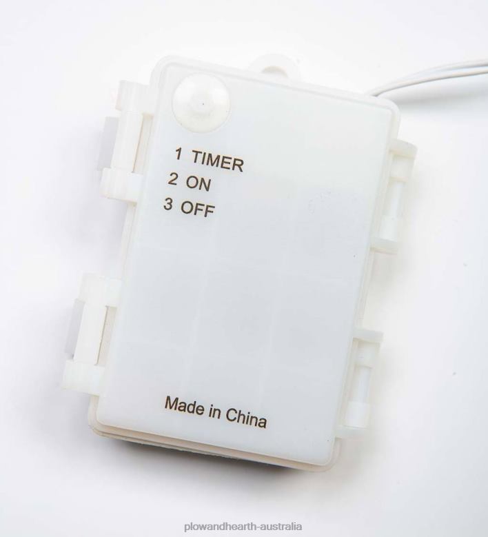 Plow & Hearth Lighted Birch Branch Snowflake Hanging Accent - Brown P22BD2180 Seasonal & Gifts