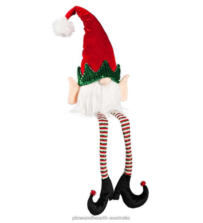 Plow & Hearth Lighted Gnome Elf Table Decor P22BD2263 Seasonal & Gifts