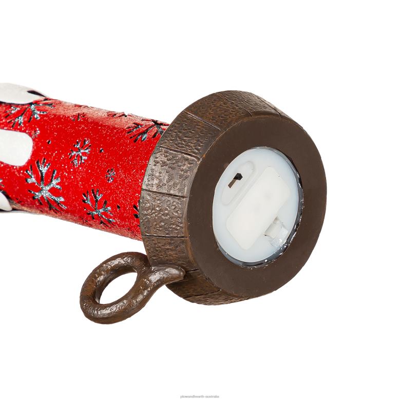 Plow & Hearth Lighted Snowflake Candlestick Table Decor, Set of 2 P22BD2176 Seasonal & Gifts