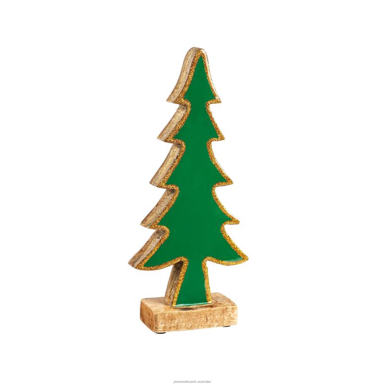 Plow & Hearth Pine Tree Table Decor, Set of 3 P22BD2237 Seasonal & Gifts