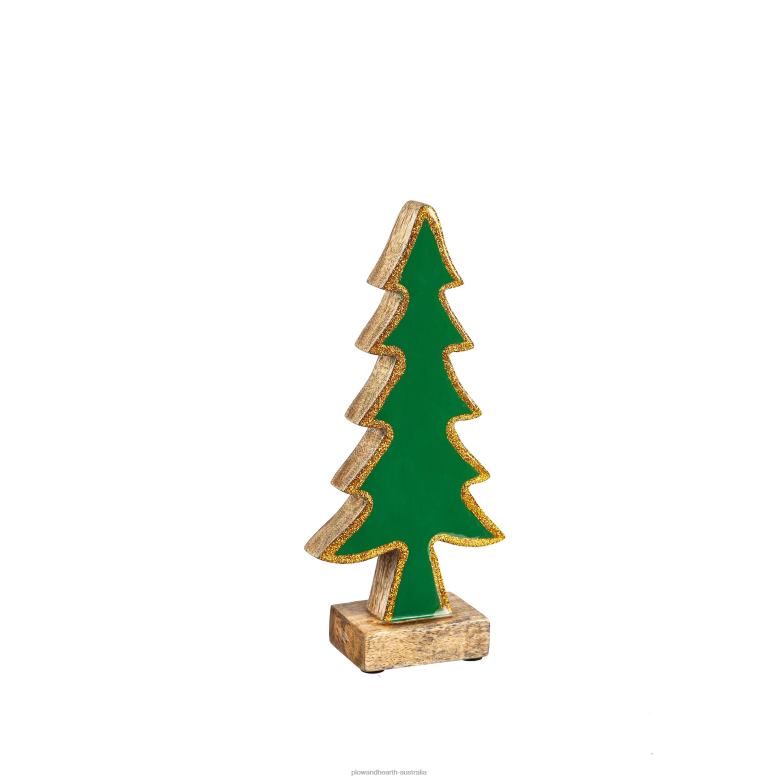 Plow & Hearth Pine Tree Table Decor, Set of 3 P22BD2237 Seasonal & Gifts