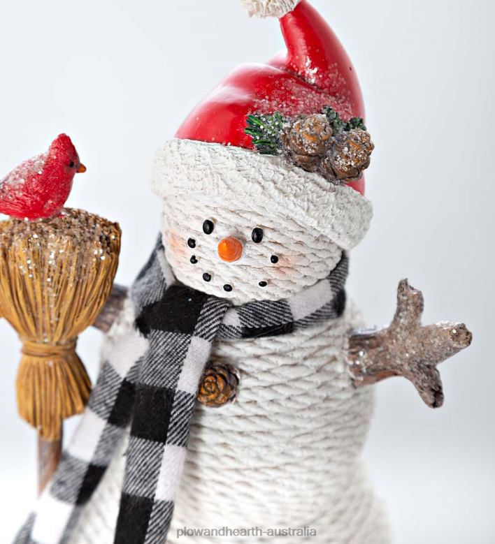 Plow & Hearth Snowman Family Holiday Accent, Set of 3 P22BD2174 Seasonal & Gifts