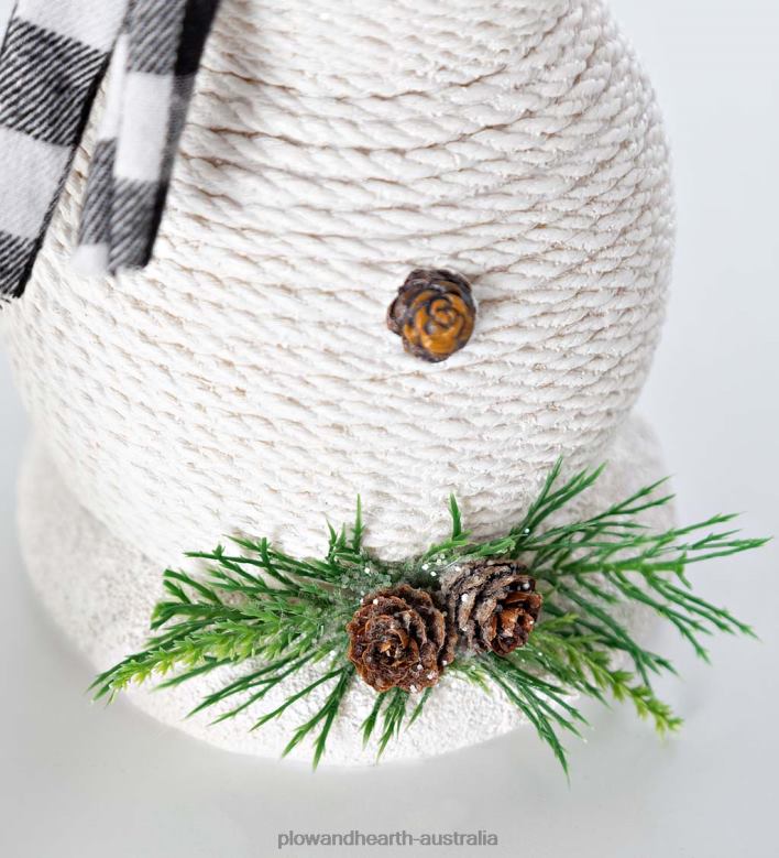 Plow & Hearth Snowman Family Holiday Accent, Set of 3 P22BD2174 Seasonal & Gifts