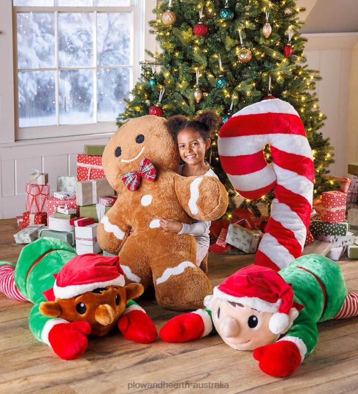 Plow & Hearth Tingle Elf Plush Cuddle Holiday Body Pillow P22BD2254 Seasonal & Gifts