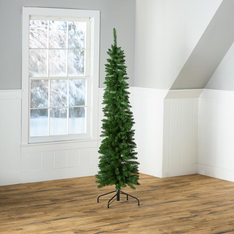 Plow & Hearth Eastern Slim Pine Christmas Tree P22BD2145 Seasonal & Gifts