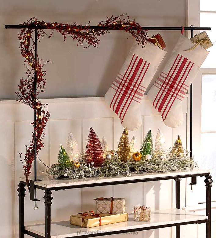 Plow & Hearth Tablescape Decorating Adjustable Metal Rod P22BD2138 Seasonal & Gifts