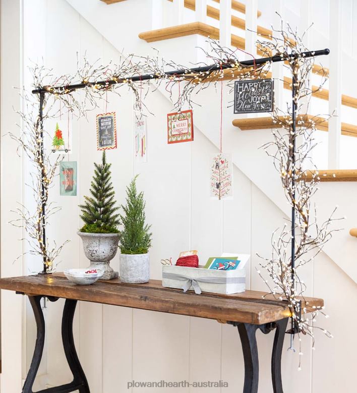 Plow & Hearth Tablescape Decorating Adjustable Metal Rod P22BD2138 Seasonal & Gifts