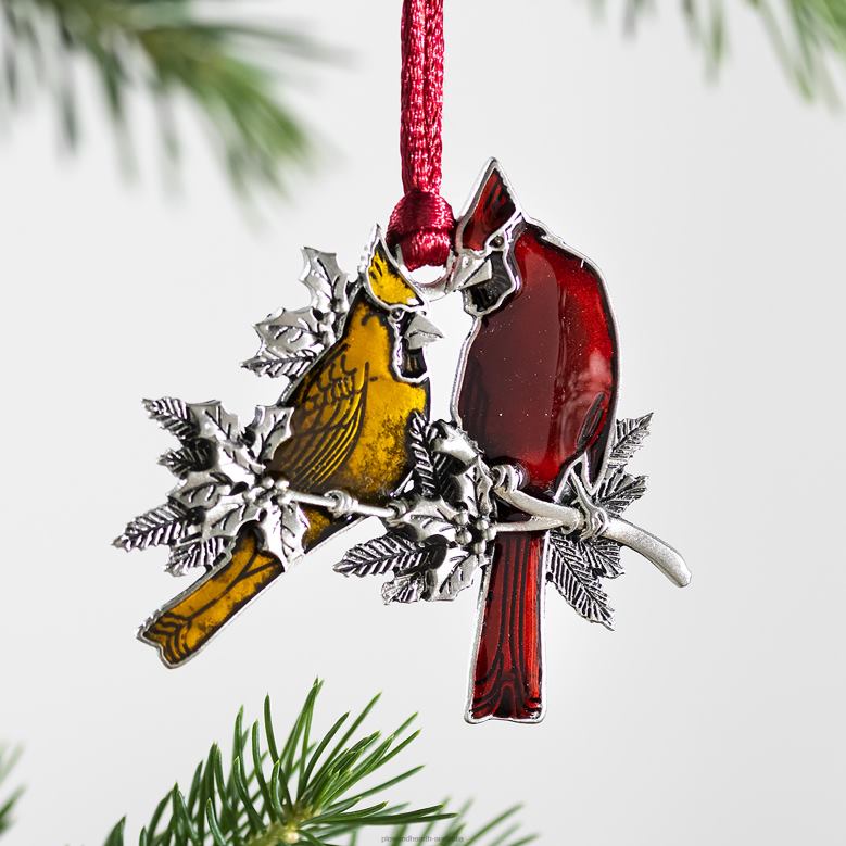 Plow & Hearth Solid Pewter Christmas Tree Ornament - Tree of Life P22BD2977 Seasonal & Gifts