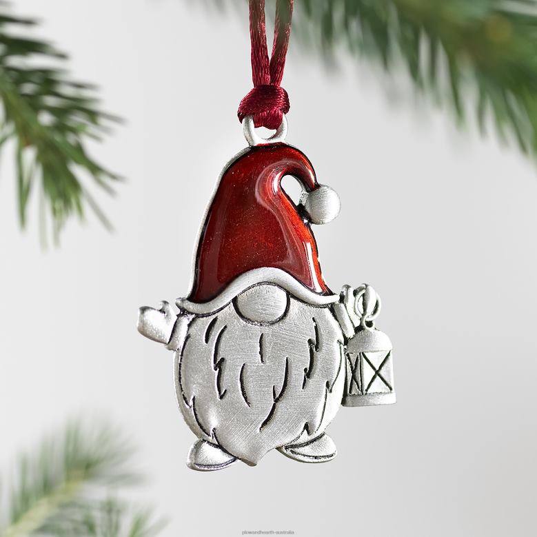 Plow & Hearth Solid Pewter Christmas Tree Ornament - Tree of Life P22BD2977 Seasonal & Gifts