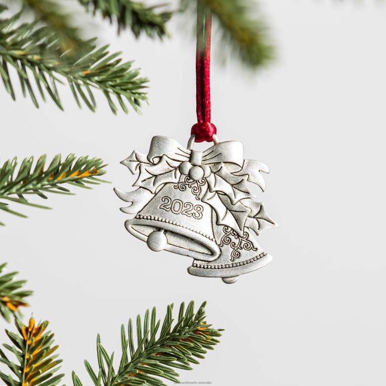 Plow & Hearth Solid Pewter Christmas Tree Ornament - Tree of Life P22BD2977 Seasonal & Gifts