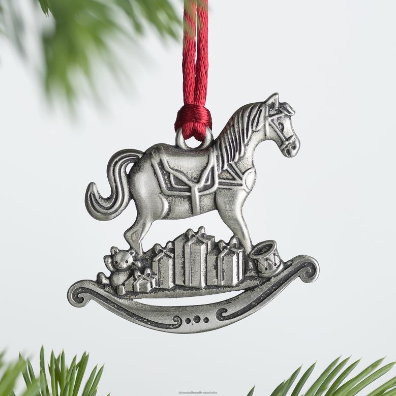 Plow & Hearth Solid Pewter Christmas Tree Ornament - Tree of Life P22BD2977 Seasonal & Gifts