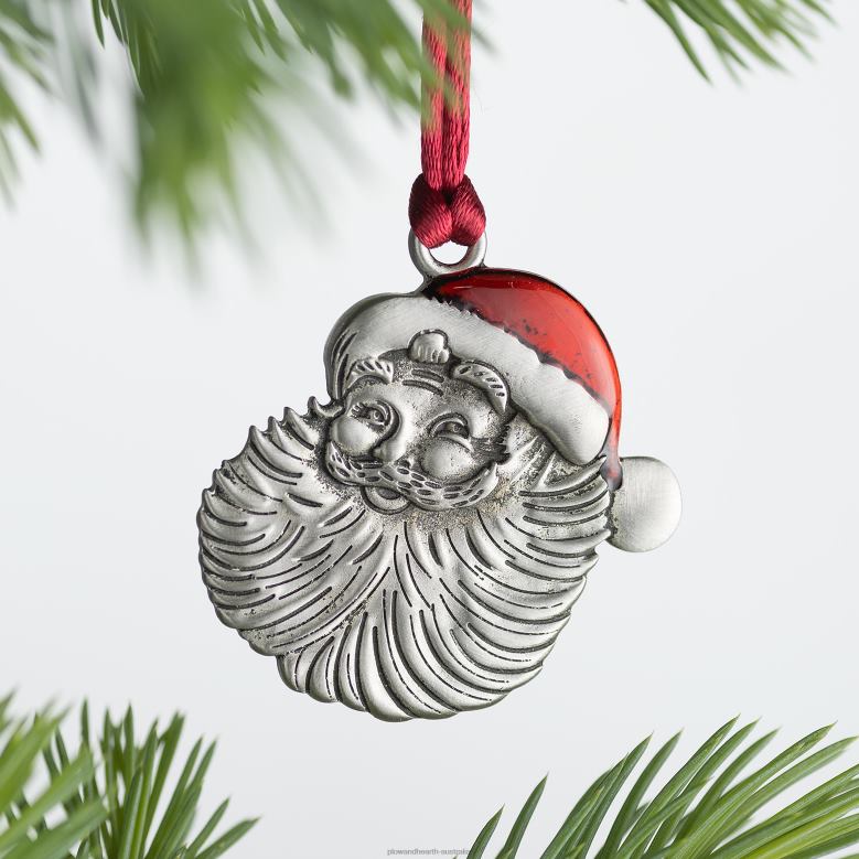 Plow & Hearth Solid Pewter Christmas Tree Ornament - Tree of Life P22BD2977 Seasonal & Gifts