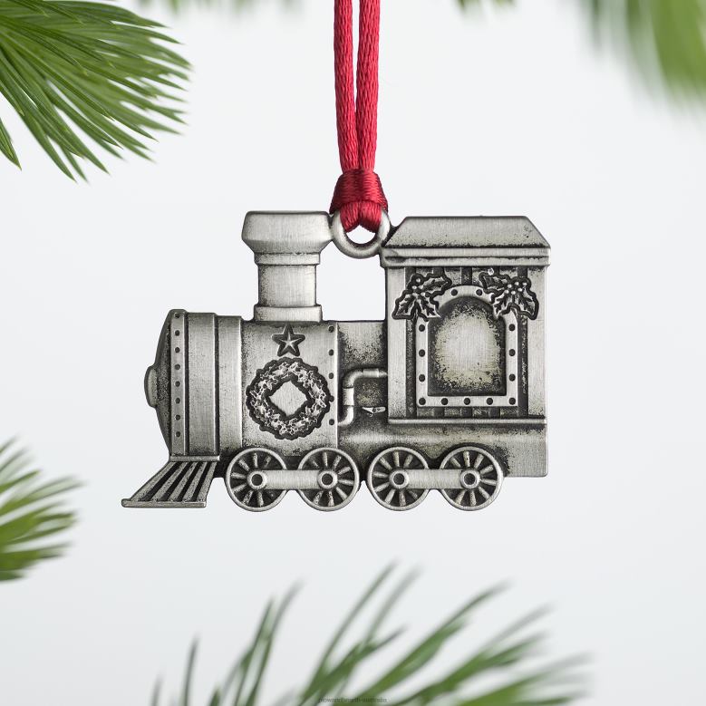 Plow & Hearth Solid Pewter Christmas Tree Ornament - Tree of Life P22BD2977 Seasonal & Gifts