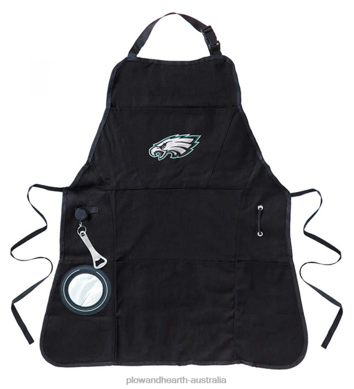 Plow & Hearth Deluxe Cotton Canvas NFL Team Pride Grilling/Cooking Apron - Chicago Bears P22BD2988 Seasonal & Gifts