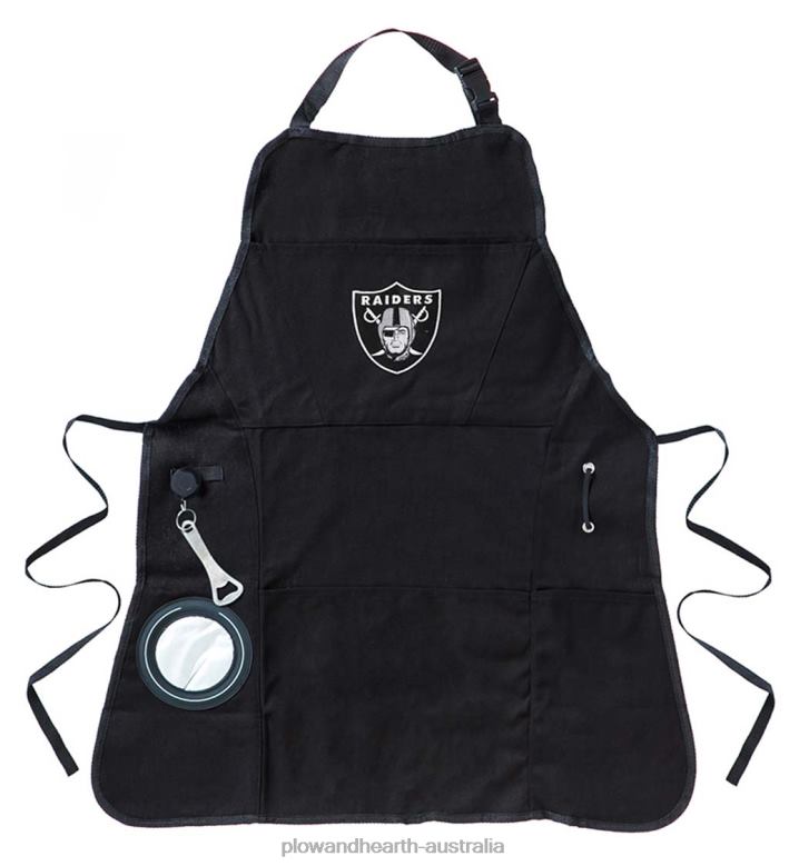 Plow & Hearth Deluxe Cotton Canvas NFL Team Pride Grilling/Cooking Apron - Chicago Bears P22BD2988 Seasonal & Gifts
