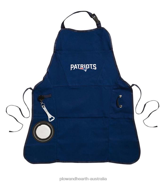 Plow & Hearth Deluxe Cotton Canvas NFL Team Pride Grilling/Cooking Apron - Chicago Bears P22BD2988 Seasonal & Gifts