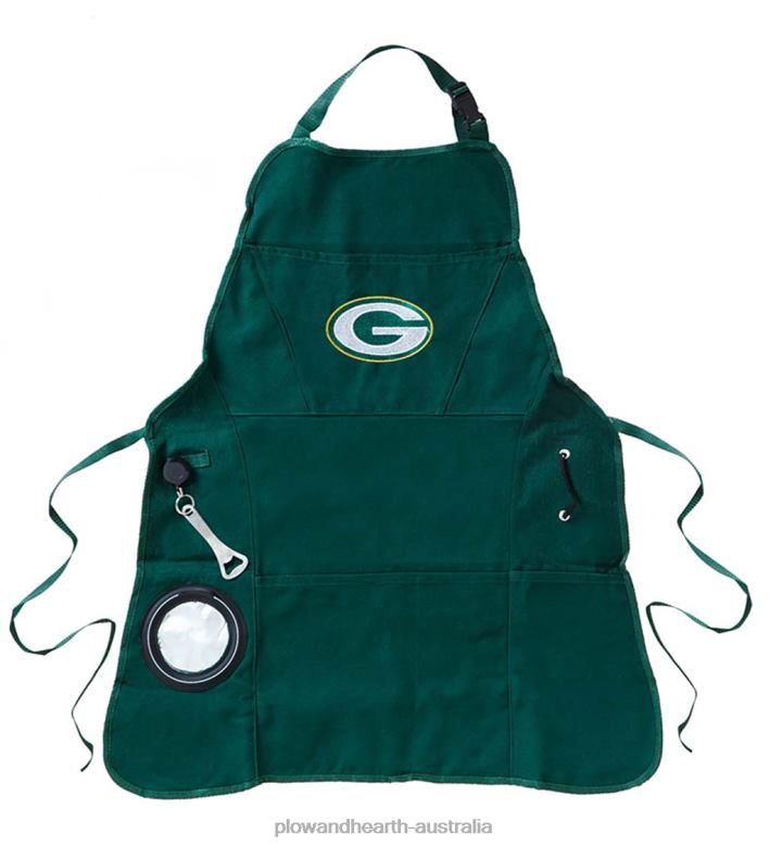Plow & Hearth Deluxe Cotton Canvas NFL Team Pride Grilling/Cooking Apron - Chicago Bears P22BD2988 Seasonal & Gifts