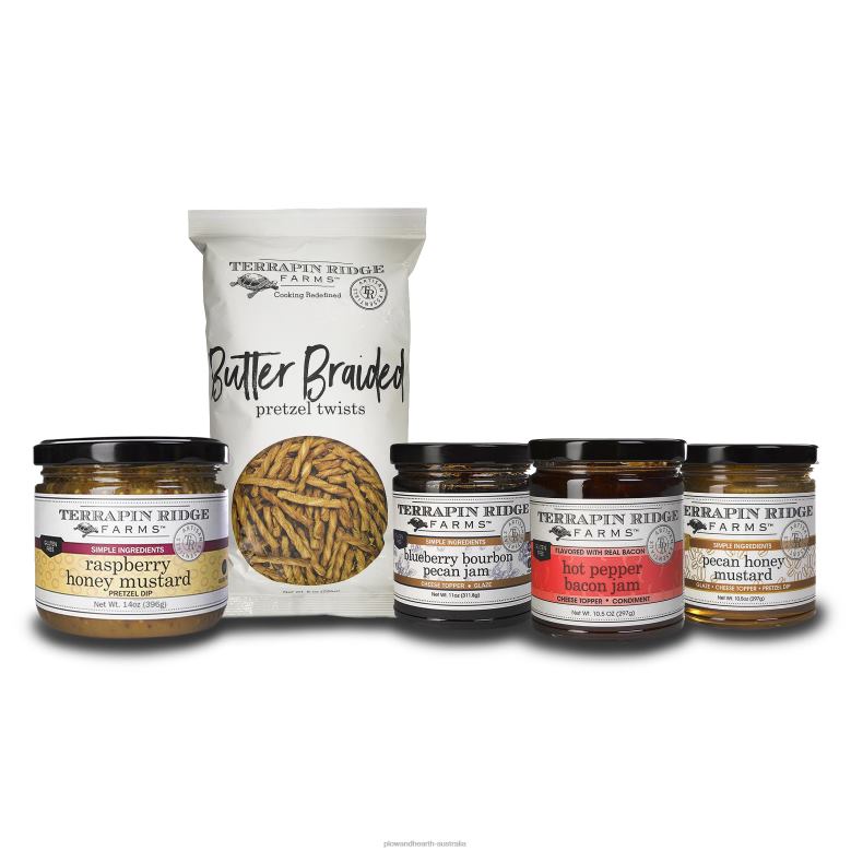 Plow & Hearth USA-Made Festive Favorites Spread Sampler P22BD3017 Seasonal & Gifts