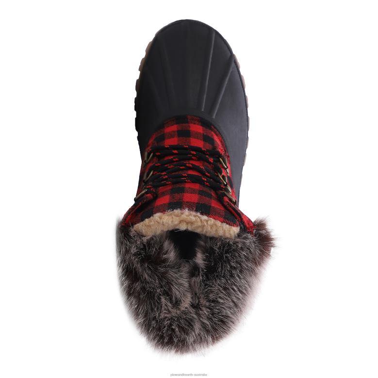 Plow & Hearth LaMO Women's Brielle Boots - Waxed Chestnut - Size 5 P22BD3040 Seasonal & Gifts