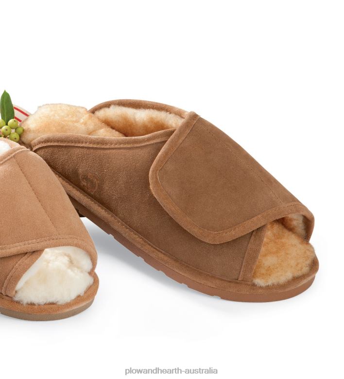 Plow & Hearth Side Wrap Slippers P22BD2985 Seasonal & Gifts