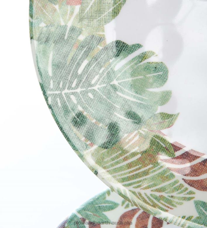 Plow & Hearth Tradewinds Melamine Salad Plates, Set of 6 - Tradewinds P22BD3203 Seasonal & Gifts