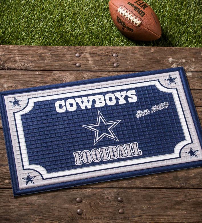Plow & Hearth Indoor/Outdoor NFL Team Pride Embossed Doormat - Houston Texans P22BD3091 Seasonal & Gifts