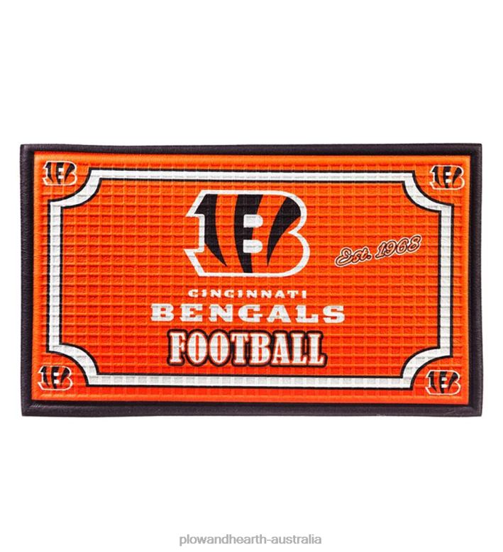 Plow & Hearth Indoor/Outdoor NFL Team Pride Embossed Doormat - Houston Texans P22BD3091 Seasonal & Gifts