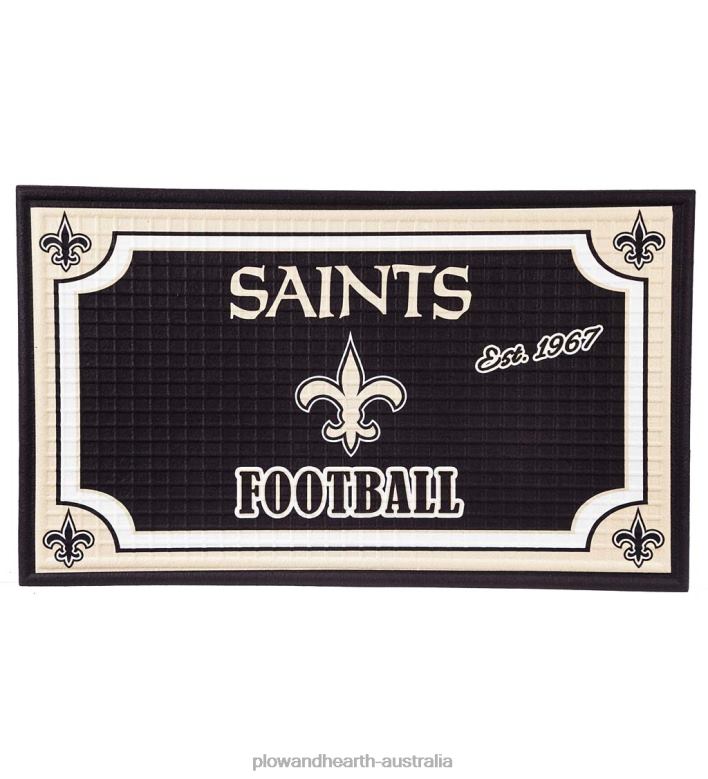 Plow & Hearth Indoor/Outdoor NFL Team Pride Embossed Doormat - Houston Texans P22BD3091 Seasonal & Gifts