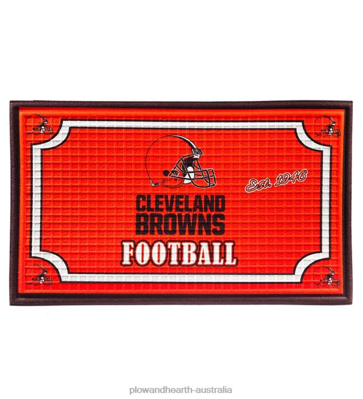 Plow & Hearth Indoor/Outdoor NFL Team Pride Embossed Doormat - Houston Texans P22BD3091 Seasonal & Gifts