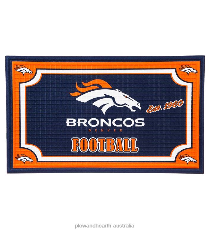 Plow & Hearth Indoor/Outdoor NFL Team Pride Embossed Doormat - Houston Texans P22BD3091 Seasonal & Gifts