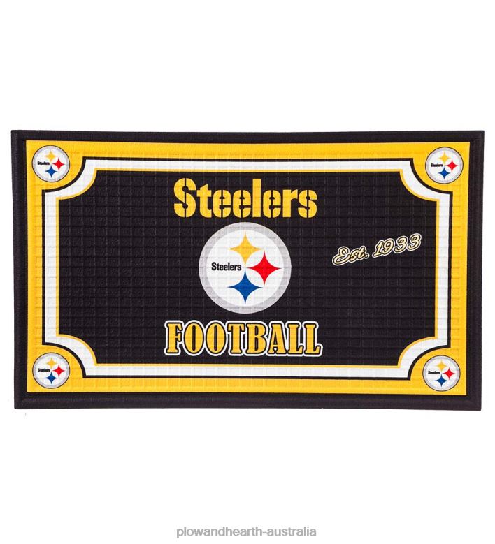 Plow & Hearth Indoor/Outdoor NFL Team Pride Embossed Doormat - Houston Texans P22BD3091 Seasonal & Gifts