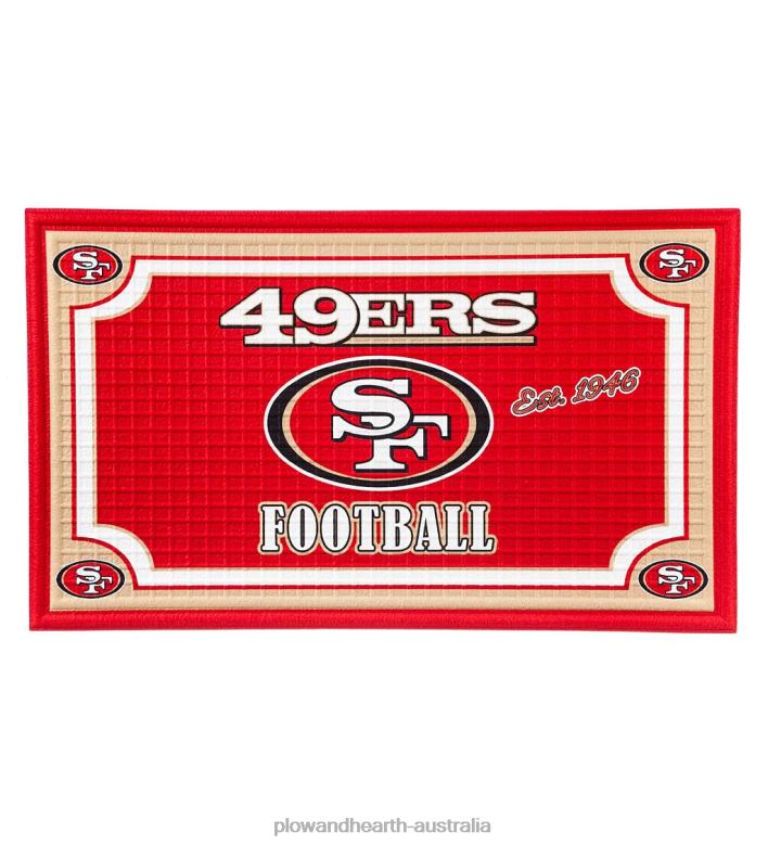 Plow & Hearth Indoor/Outdoor NFL Team Pride Embossed Doormat - Houston Texans P22BD3091 Seasonal & Gifts