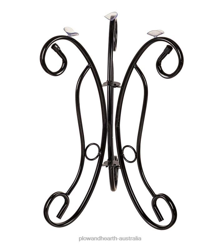 Plow & Hearth Collapsible Curlicue Birdbath Stand P22BD848 Yard & Garden