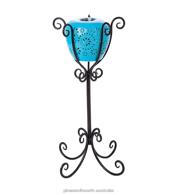 Plow & Hearth Versatile Metal Scroll Stand P22BD856 Yard & Garden