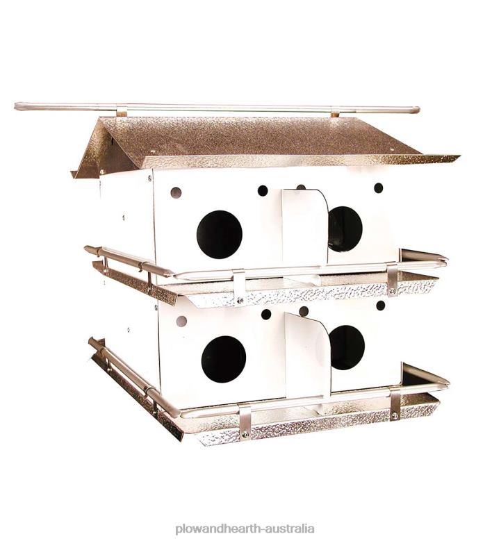 Plow & Hearth 8-Room Purple Martin Birdhouse P22BD893 Yard & Garden
