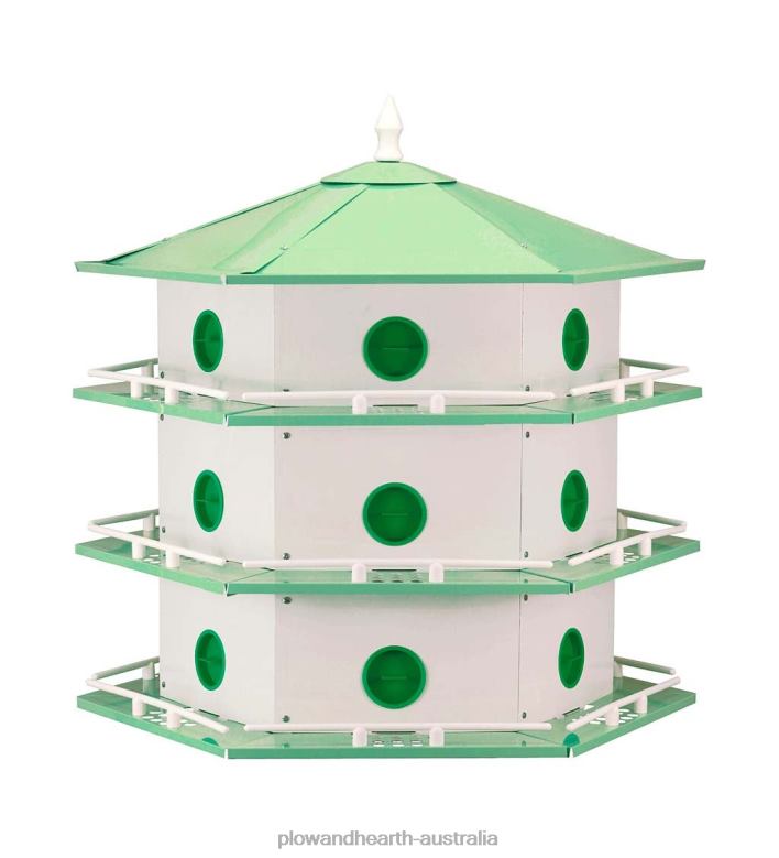 Plow & Hearth Aluminum Purple Martin House P22BD885 Yard & Garden