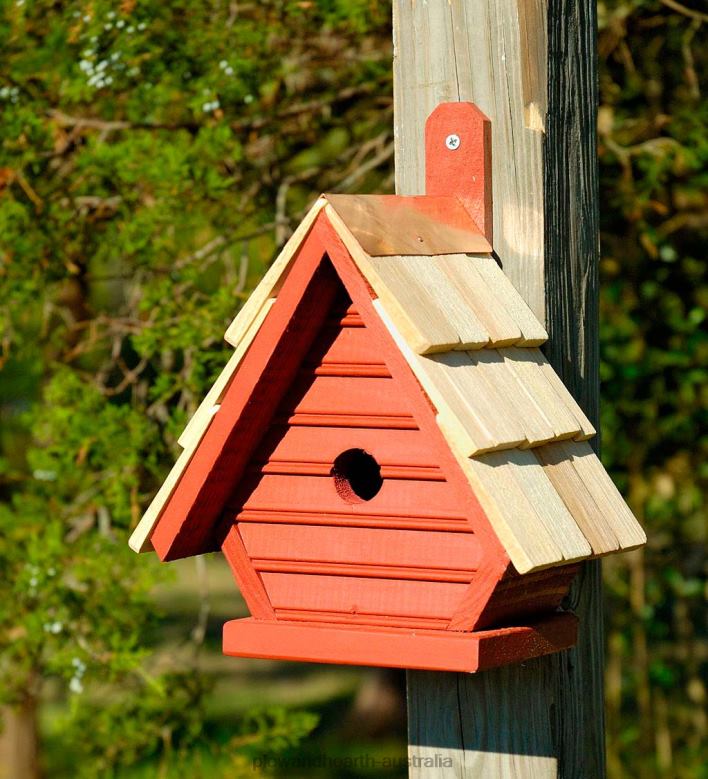 Plow & Hearth Chic Chick Birdhouse - Blueberry P22BD866 Yard & Garden