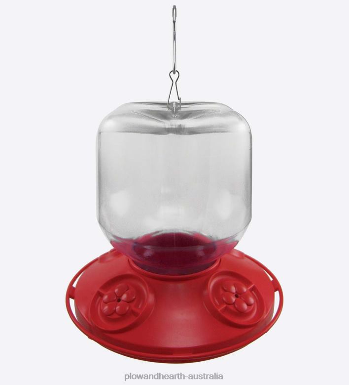 Plow & Hearth Dr. JB's 32-Ounce Switchable Size Hummingbird Feeder P22BD825 Yard & Garden