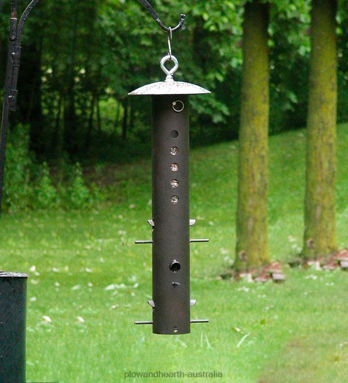 Plow & Hearth Heavy-Duty Metal Bear-Proof Hanging Bird Feeder P22BD801 Yard & Garden