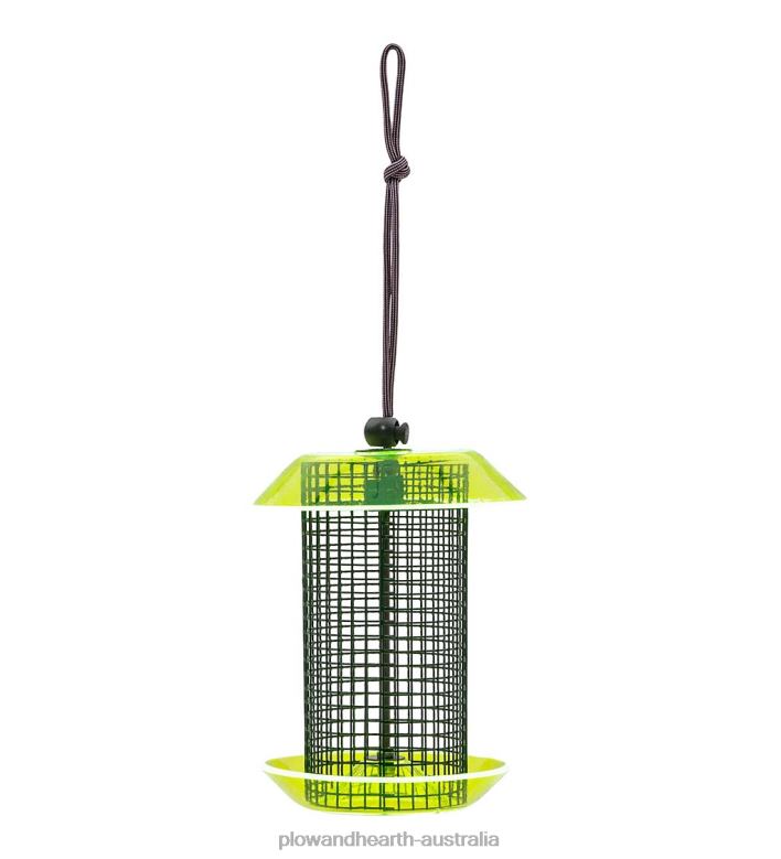 Plow & Hearth Small Sunflower Seed Bird Feeder - Coral P22BD819 Yard & Garden