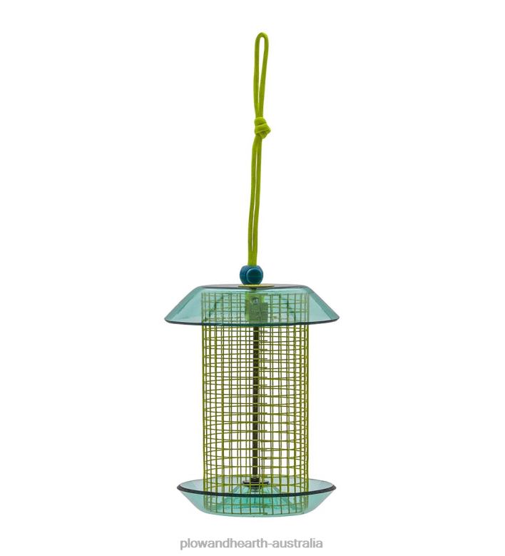 Plow & Hearth Small Sunflower Seed Bird Feeder - Coral P22BD819 Yard & Garden
