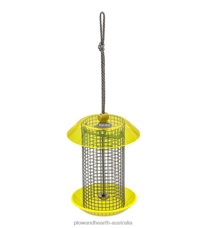 Plow & Hearth Small Sunflower Seed Bird Feeder - Coral P22BD819 Yard & Garden