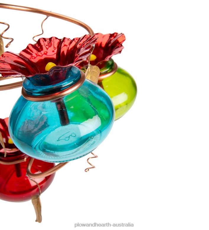 Plow & Hearth Vinester Multi Hummingbird Feeder P22BD739 Yard & Garden