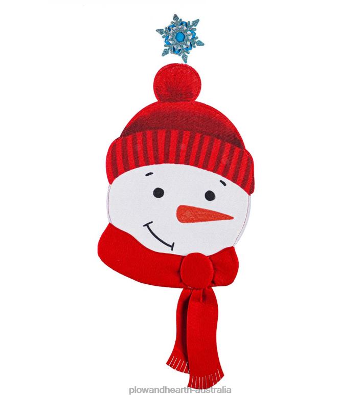 Plow & Hearth Lighted Snowman Window Decor P22BD12 Yard & Garden