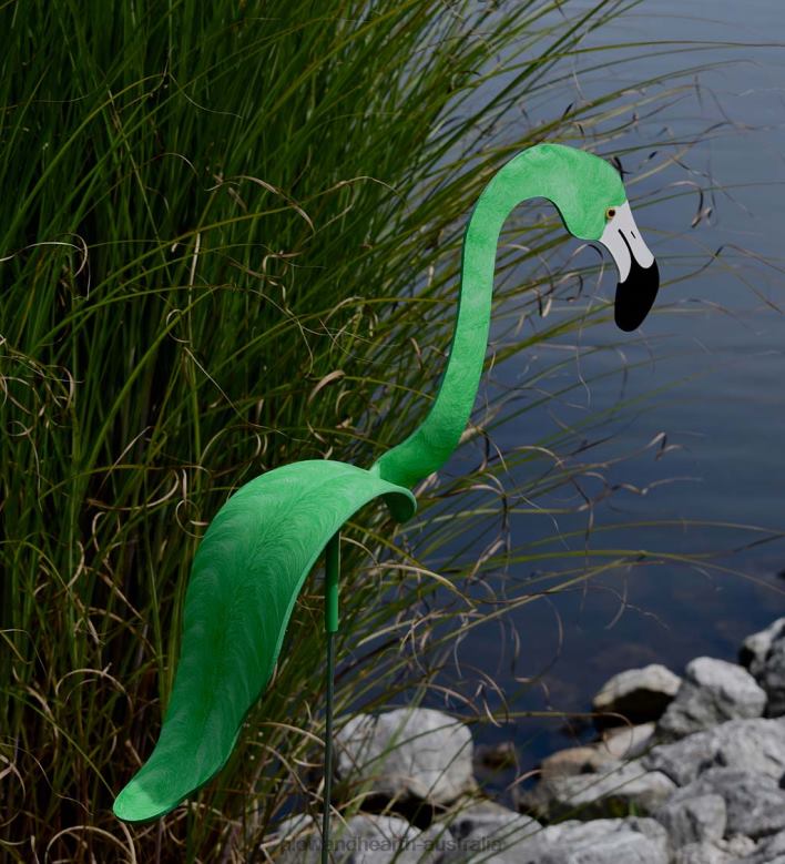 Plow & Hearth Dancing Flamingo Sculpture P22BD150 Yard & Garden