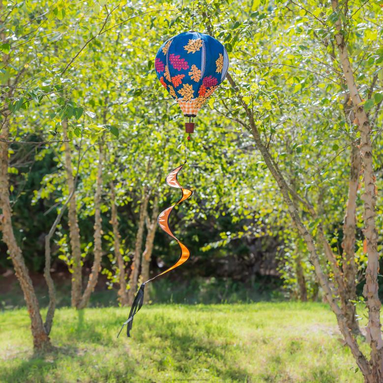 Plow & Hearth Fall Friends Burlap Balloon Spinner - Scarecrow Friend P22BD144 Yard & Garden