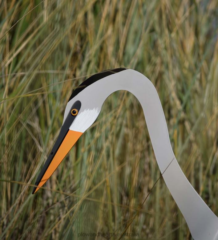 Plow & Hearth Great Blue Heron Dancing Bird P22BD131 Yard & Garden