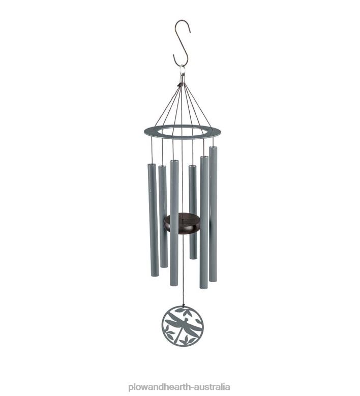 Plow & Hearth Hand-Tuned Dragonfly Wind Chime P22BD130 Yard & Garden