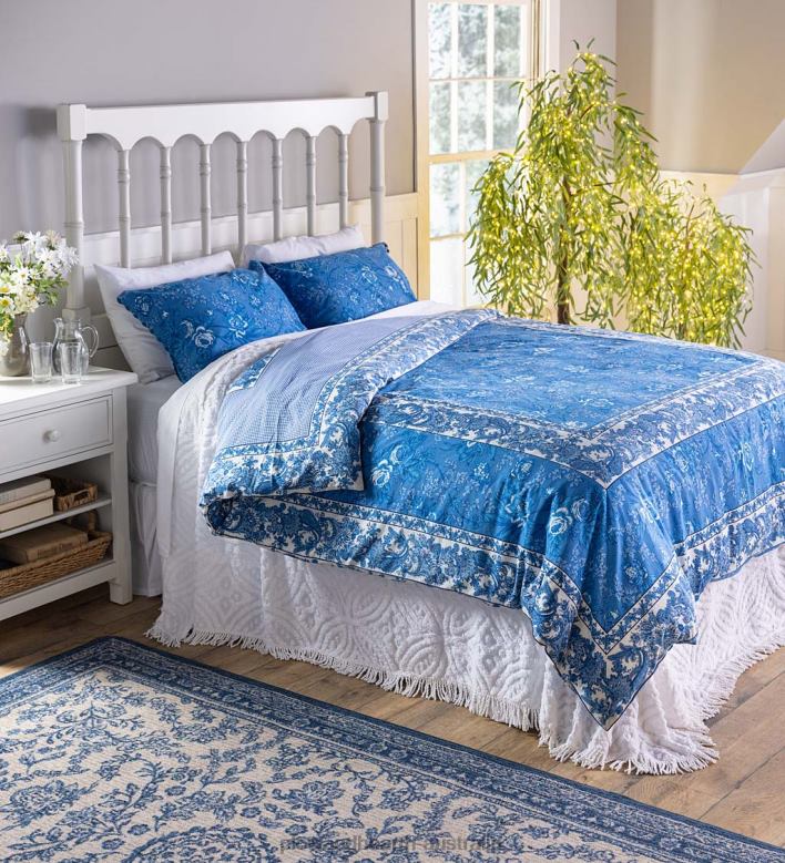 Plow & Hearth Indoor/Outdoor Lighted Green Willow Trees P22BD195 Yard & Garden