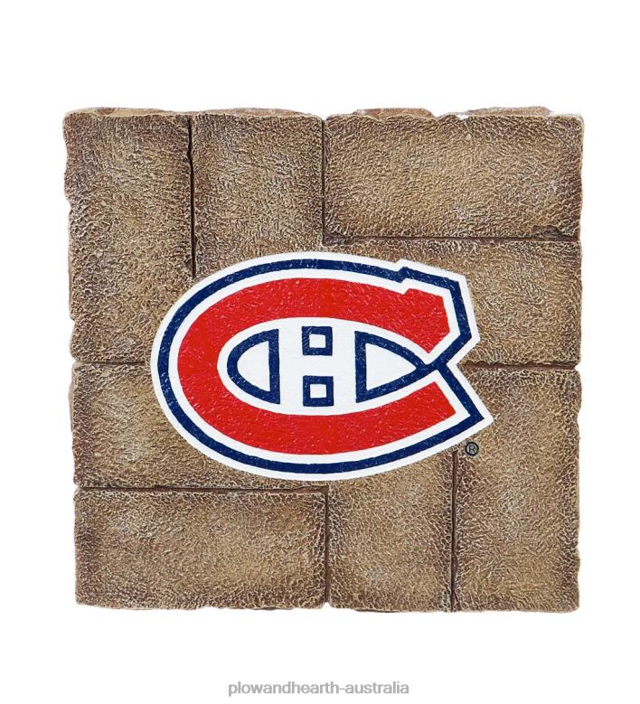 Plow & Hearth NHL Hockey Team Garden Stone Paver - Columbus Blue Jackets P22BD367 Yard & Garden